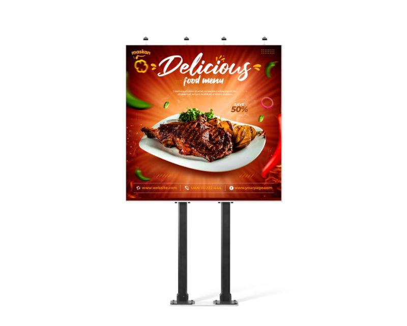 billboard static mockup